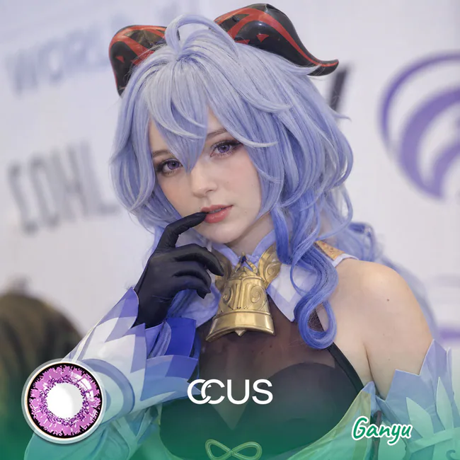 Genshin Impact Ganyu Cosplay Contact Lenses | CCUS Eyewear