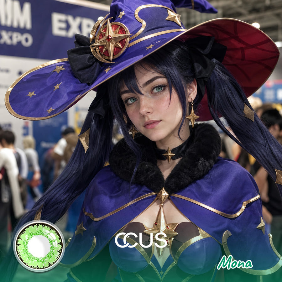 Gi : Mona Cosplay Contact Lenses - Ccus Eyewear · Premium Colored Contacts Genshin Impact Mona Cosplay Contact Lenses | Ccus Eyewear