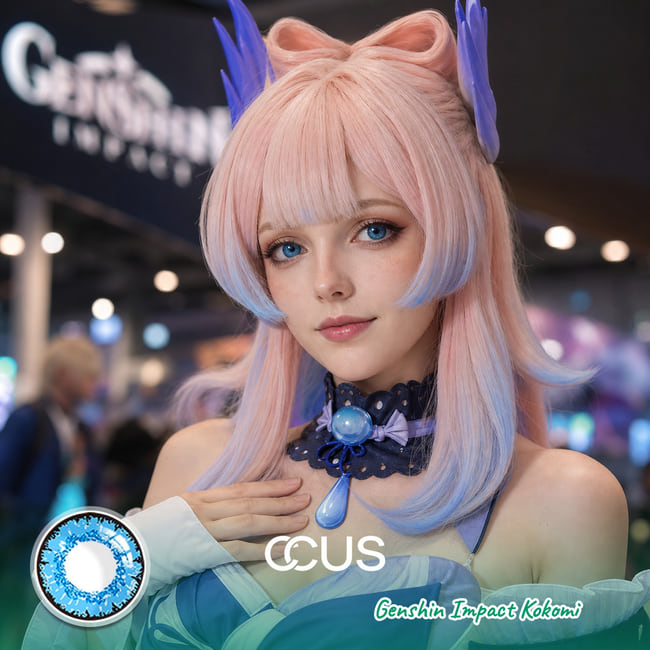 Genshin Impact Kokomi Cosplay Contact Lenses | CCUS Eyewear