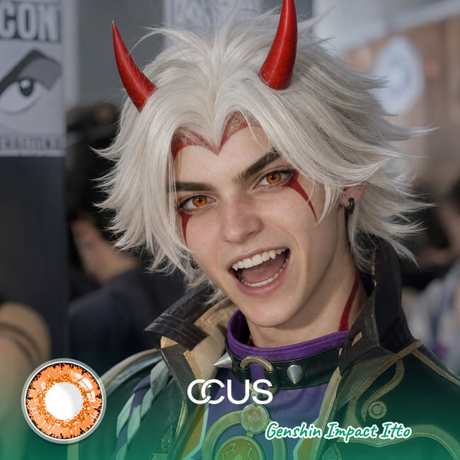 Genshin Impact Itto Cosplay Contact Lenses | CCUS Eyewear