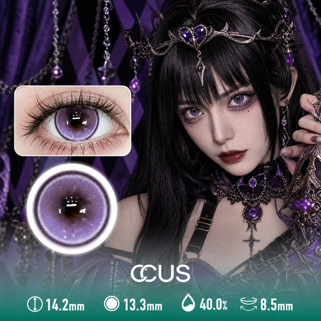 Arcane Purple Contact Lenses