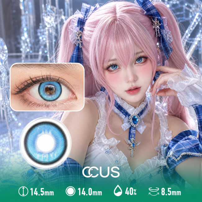 Ethereal Blue Contact Lenses