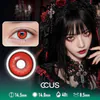 Festival Red Party Contact Lenses