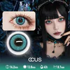Neon Green Party Contact Lenses