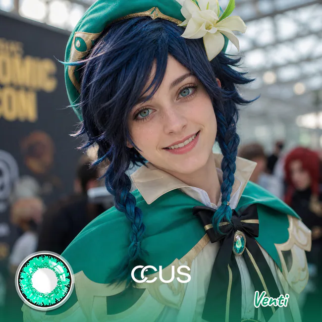 Genshin Impact Venti Cosplay Contact Lenses | CCUS Eyewear