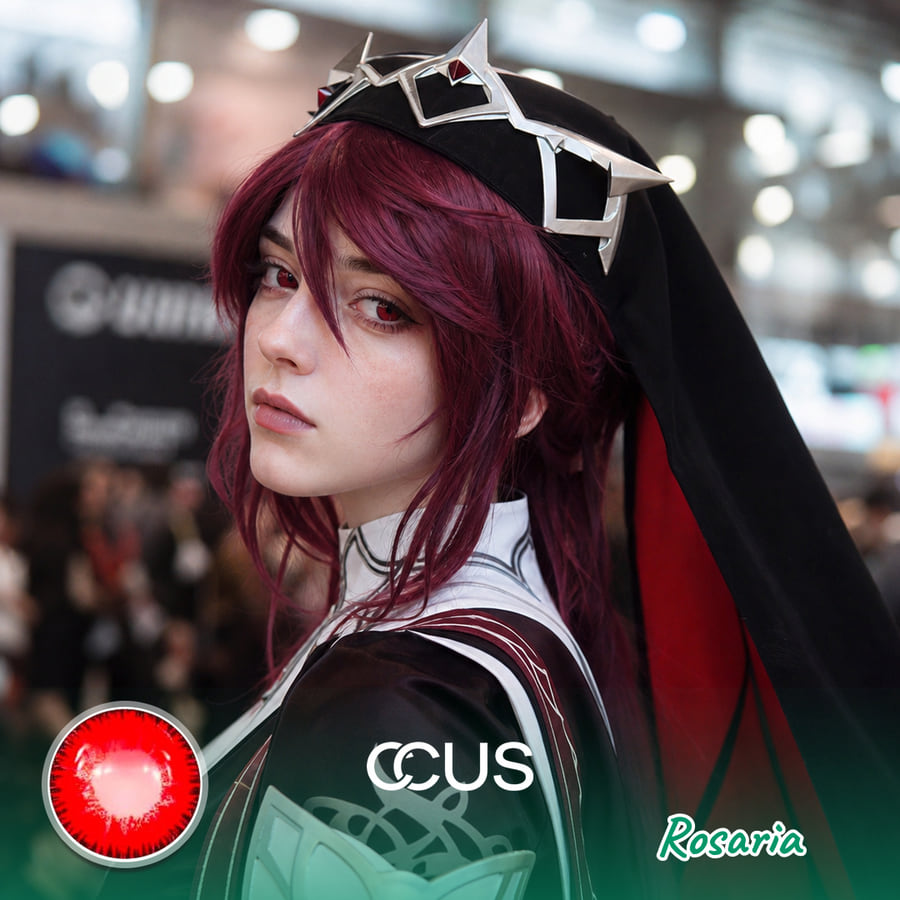 Genshin Impact Rosaria Cosplay Contact Lenses | Ccus Eyewear