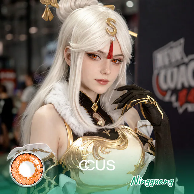Genshin Impact Ningguang Cosplay Contact Lenses | CCUS Eyewear