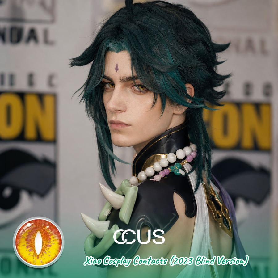 Gi : Xiao Cosplay Contacts (2023 Blind Version) | Ccus Eyewear