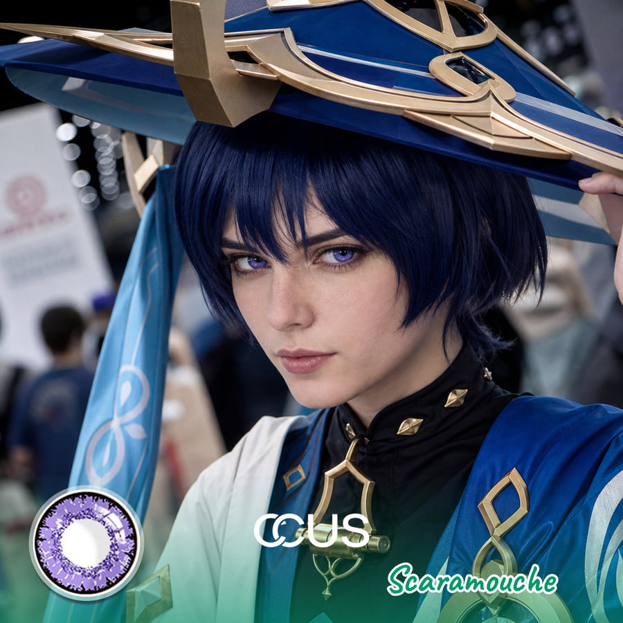 Gi : Scaramouche Cosplay Contact Lenses - Ccus Eyewear · Premium Colored Contacts Gi : Scaramouche Cosplay Contact Lenses | Ccus Eyewear