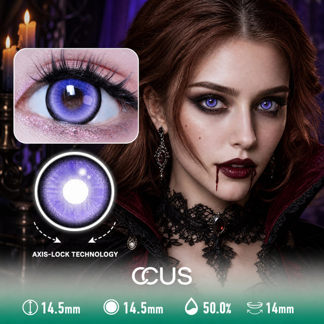 Mystic Purple Contact Lenses