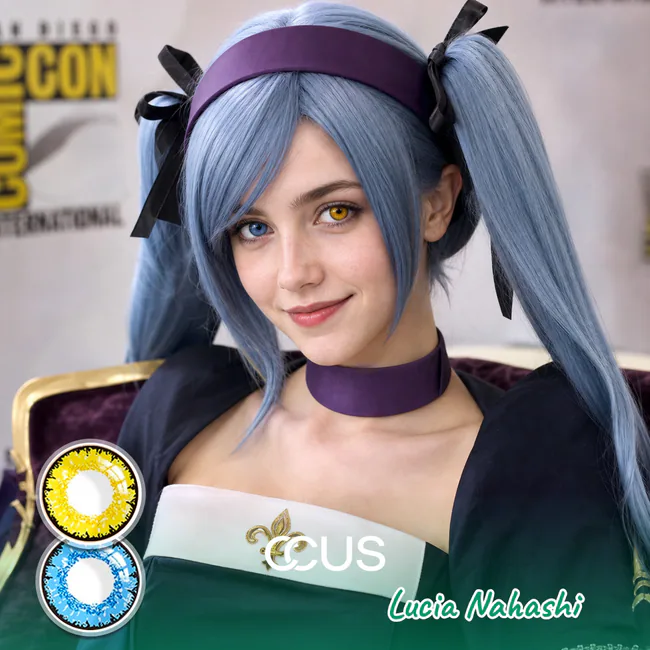 Lucia Nahashi Cosplay Heterochromia Contact Lenses | CCUS Eyewear