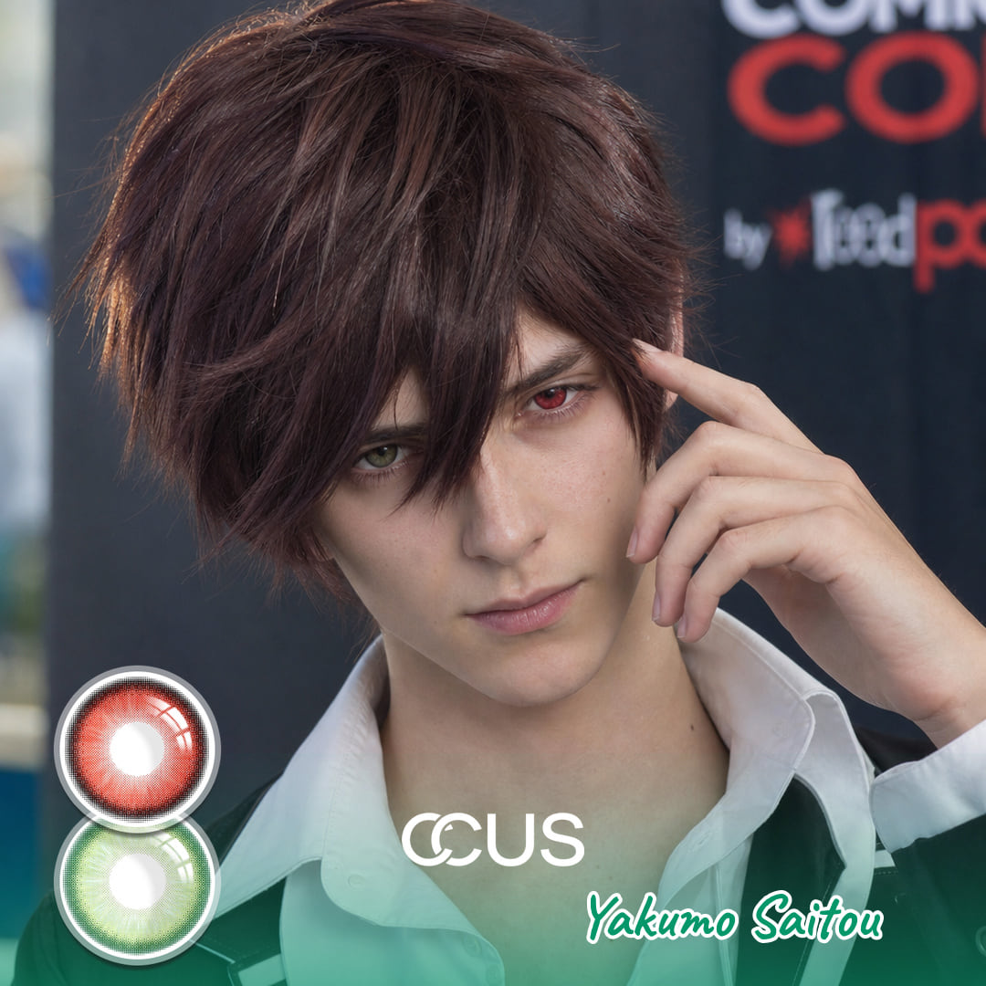 Yakumo Saitou Cosplay Heterochromia Contact Lenses | Ccus Eyewear