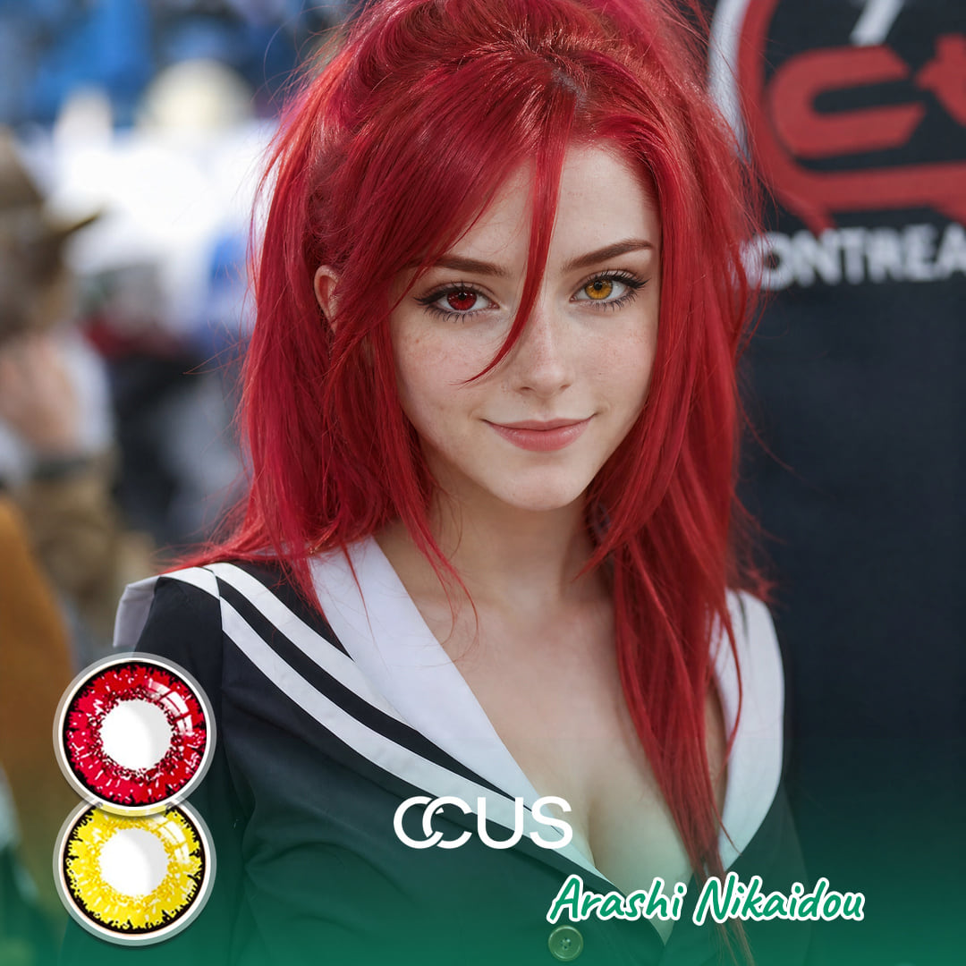 Arashi Nikaidou Cosplay Heterochromia Contact Lenses | Ccus Eyewear