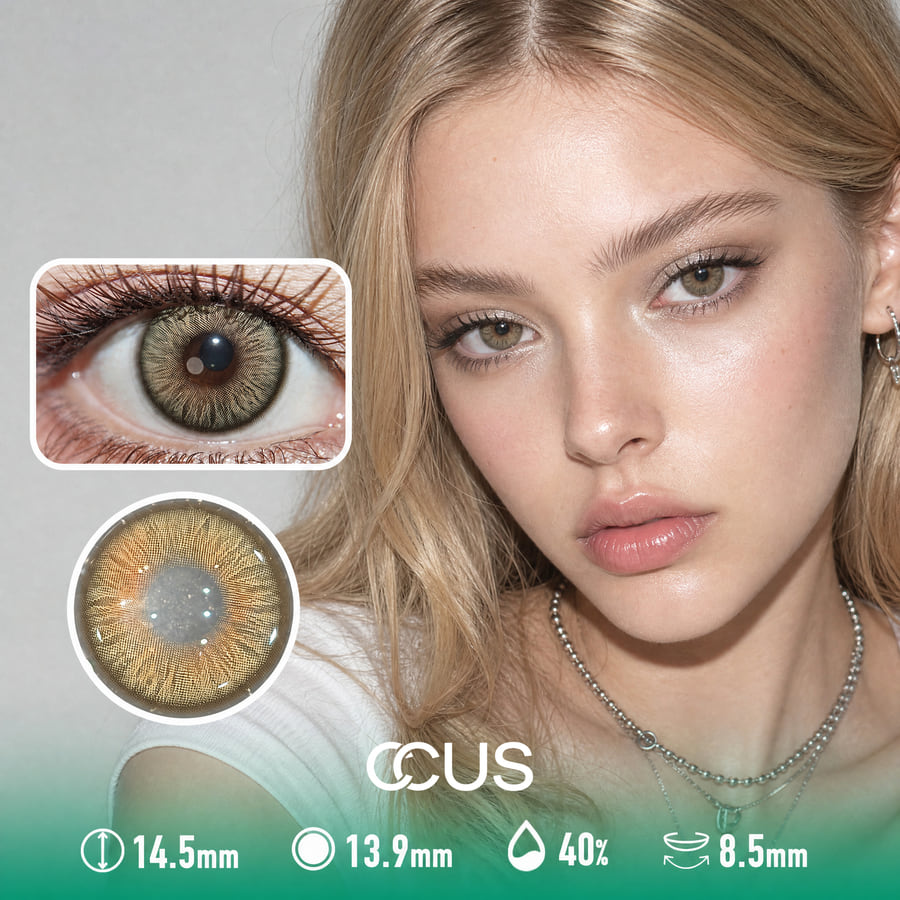 Frosted Afterparty Caramel Brown Contact Lenses - Ccus Eyewear · Premium Colored Contacts Frosted Afterparty Caramel Brown Contact Lenses