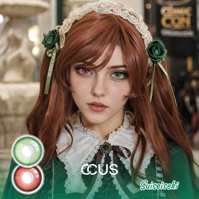 Suiseiseki Cosplay Heterochromia Contact Lenses | CCUS Eyewear
