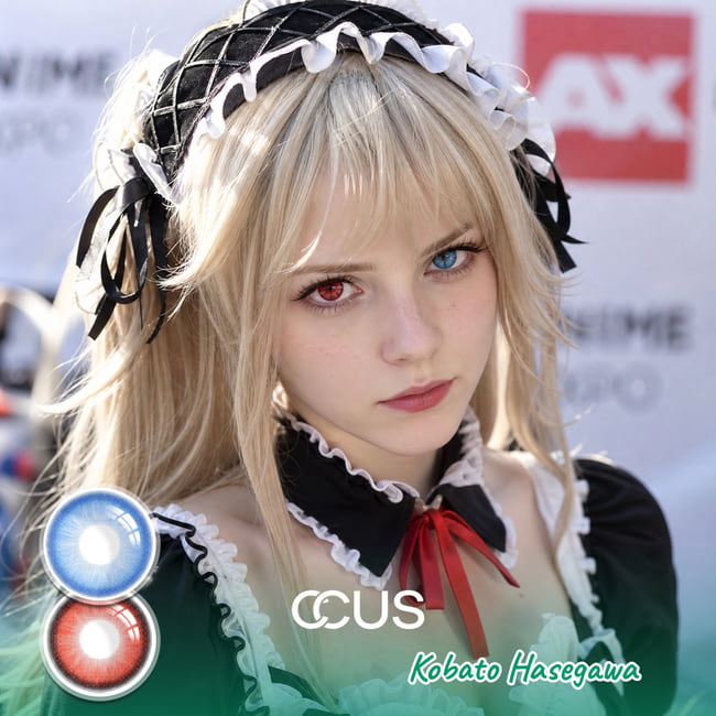 Kobato Hasegawa Cosplay Heterochromia Contact Lenses | CCUS Eyewear