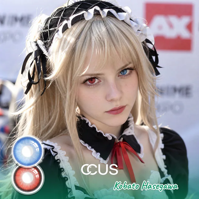Kobato Hasegawa Cosplay Heterochromia Contact Lenses | CCUS Eyewear