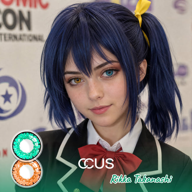 Chunibyo: Rikka Takanashi Cosplay Heterochromia Contact Lenses | CCUS Eyewear