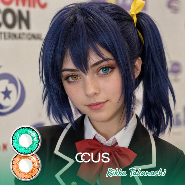 Chunibyo: Rikka Takanashi Cosplay Heterochromia Contact Lenses | CCUS Eyewear