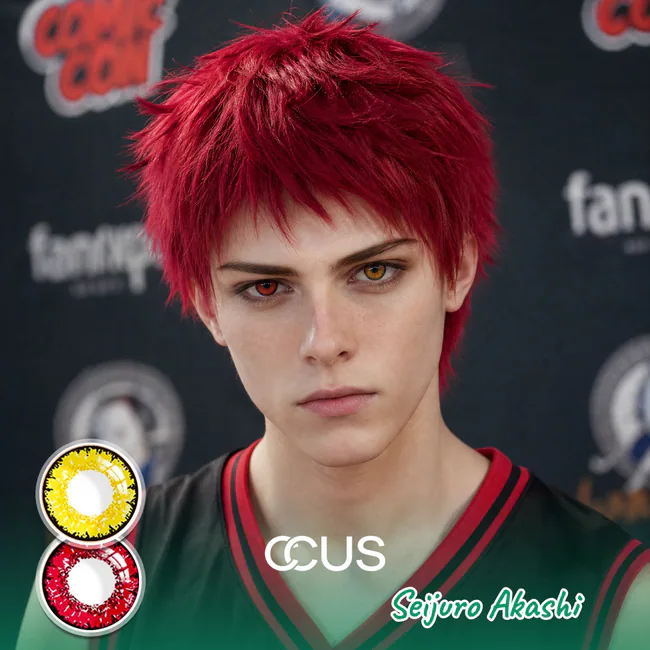 Kuroko no Basuke: Seijuro Akashi Cosplay Heterochromia Contact Lenses | CCUS Eyewear