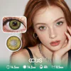 Static Gloss Moss Green Contact Lenses