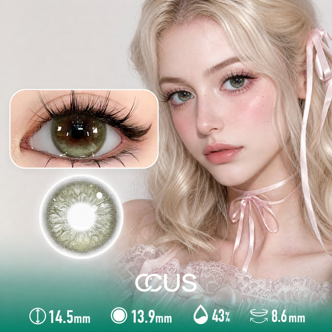 Dollhouse Jade Green Contact Lenses