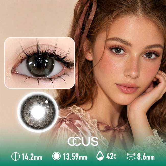 Dollface Mocha Brown Contact Lenses