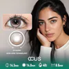 Bare Linen Mocha Brown Contact Lenses