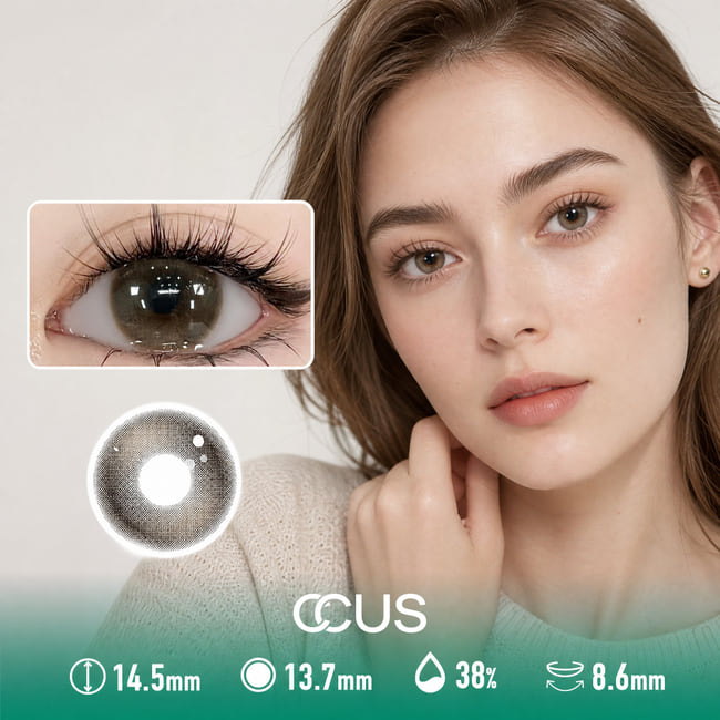 Oslo Haze Brown Contact Lenses