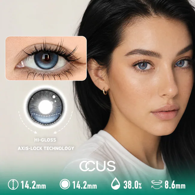 First Light Glacier Blue Contact Lenses