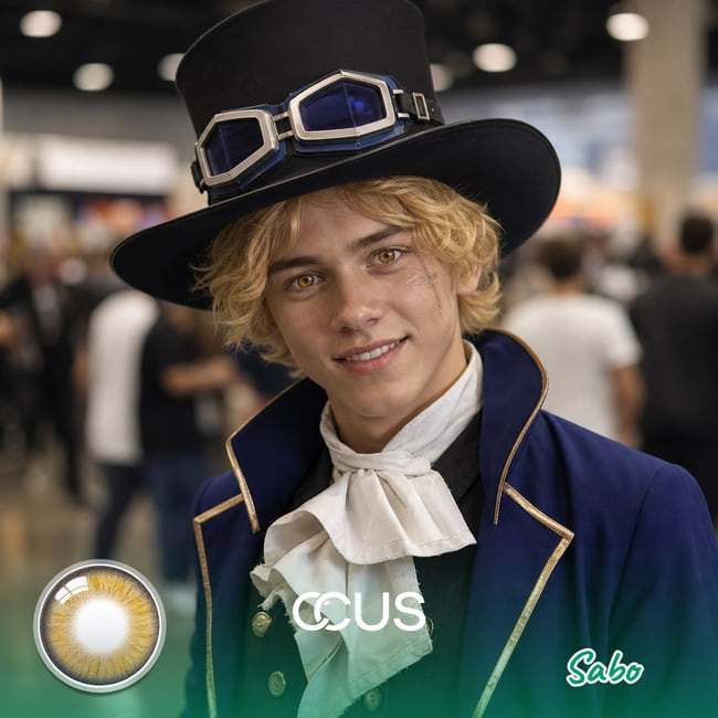 Sabo Cosplay Contact Lenses | CCUS Eyewear