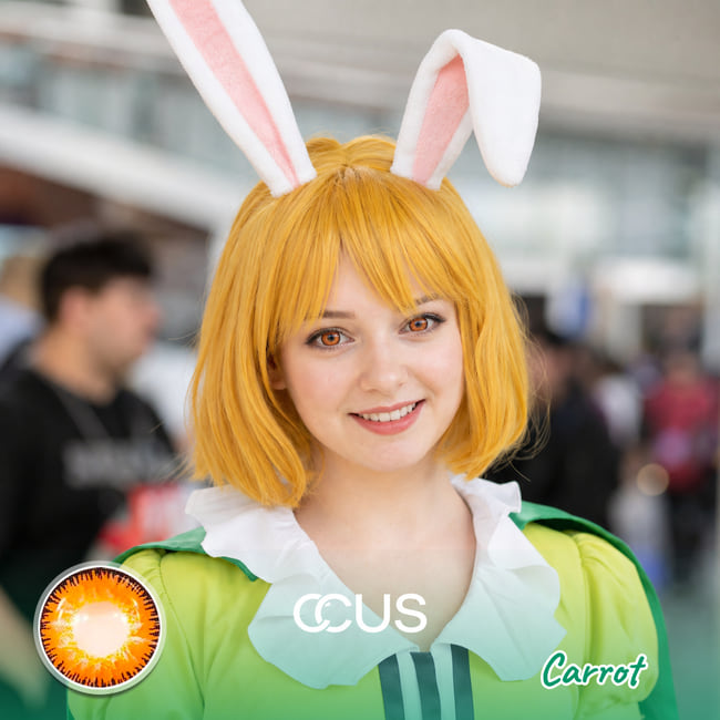Carrot Cosplay Contact Lenses | CCUS Eyewear