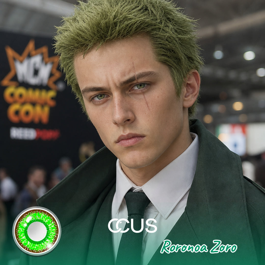 Roronoa Zoro Cosplay Contact Lenses - Ccus Eyewear · Premium Colored Contacts Roronoa Zoro Cosplay Contact Lenses | Ccus Eyewear