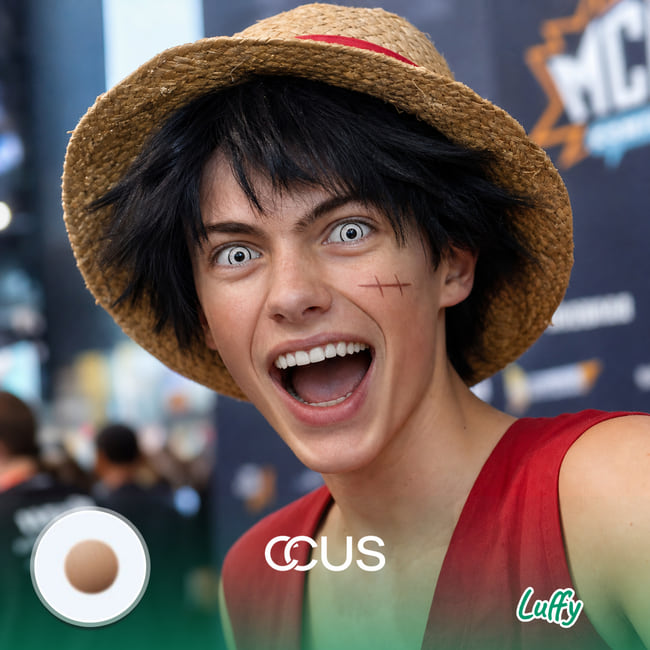 Luffy Cosplay Contact Lenses | CCUS Eyewear