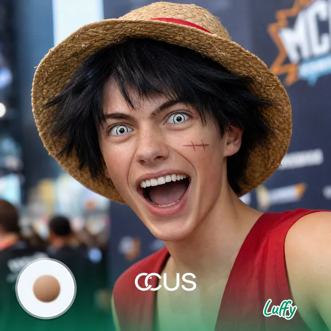 Luffy Cosplay Contact Lenses | CCUS Eyewear