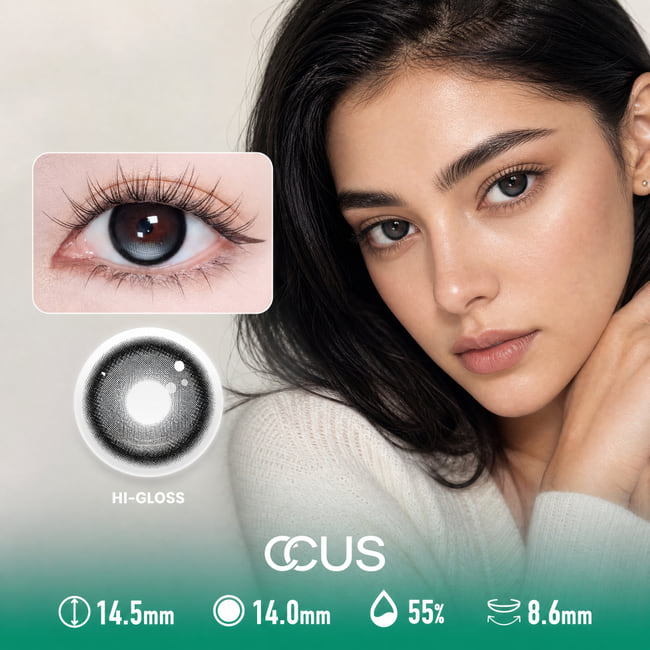 Linen Mist Grey Contact Lenses