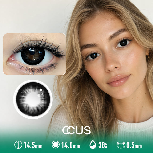 Velvet Obsidian Black Contact Lenses