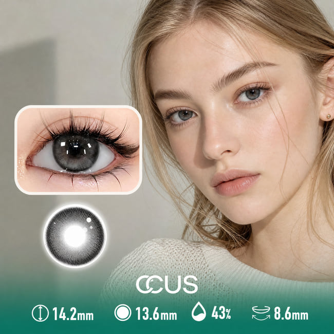 Freesia Mist Grey Contact Lenses