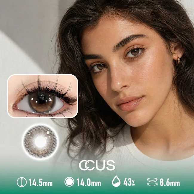 Driftwood Amber Brown Contact Lenses