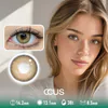 Bare Light Amber Brown Contact Lenses
