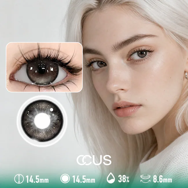 Storm Graphite Grey Contact Lenses
