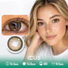 Silk Breeze Cocoa Brown Contact Lenses - Ccus Eyewear · Premium Colored Contacts Silk Breeze Cocoa Brown Contact Lenses