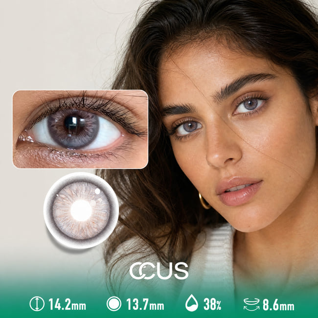 Sea Glass Grey Contact Lenses