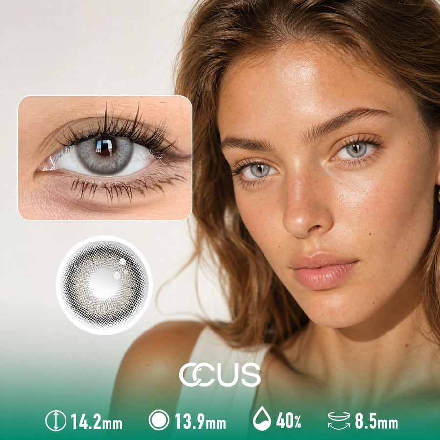 Linen Jacquard White Contact Lenses - Ccus Eyewear · Premium Colored Contacts Linen Jacquard White Contact Lenses