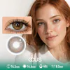 Porch Light Mocha Brown Contact Lenses