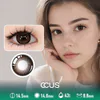 Blossom Halo Brown Contact Lenses - Ccus Eyewear · Premium Colored Contacts Blossom Halo Brown Contact Lenses