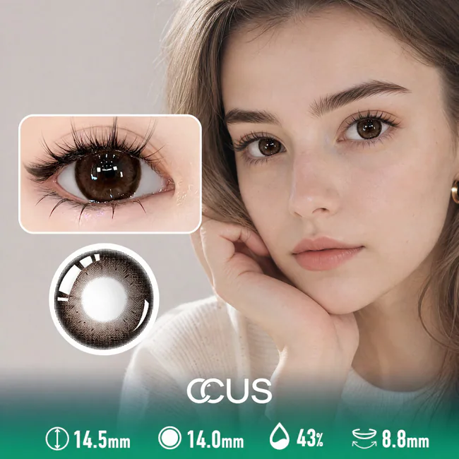 Blossom Halo Brown Contact Lenses