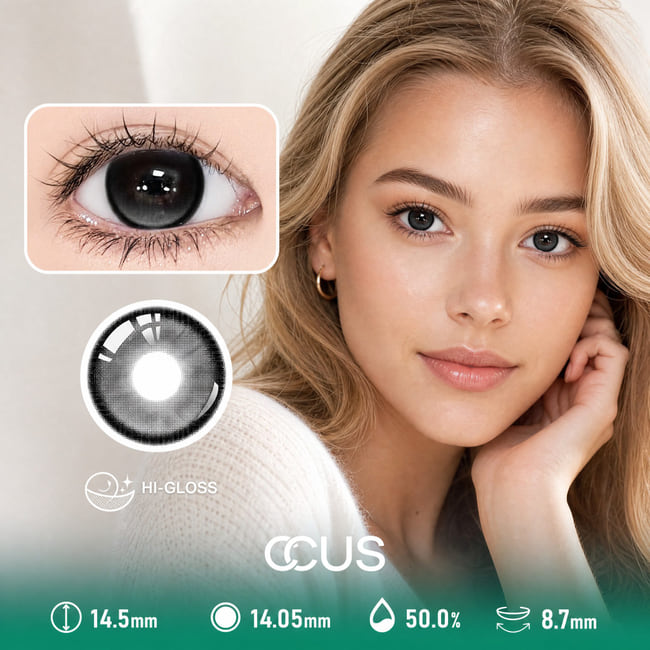 Haze Lily Black Contact Lenses