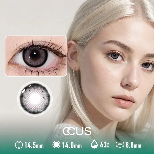 Unleashing The Allure And Meaning Behind Purple Contacts - Ccus Eyewear · Premium Colored Contacts Paper Moon Purple Contact Lenses
