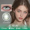 Mint Frost Seafoam Emerald Green Contact Lenses